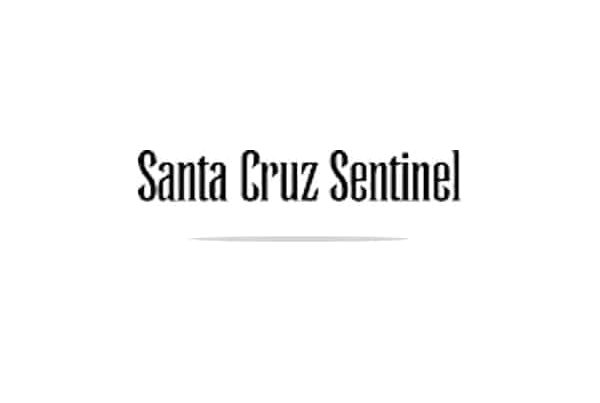 Santa Cruz Sentinel Logo Marijuana Consultant